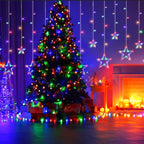 Luces estrellas colgantes