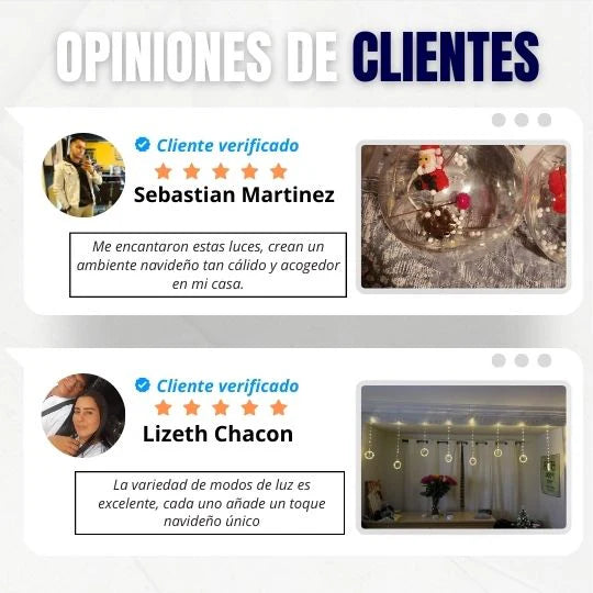 LUZ NAVIDAD AROS Y BOLAS