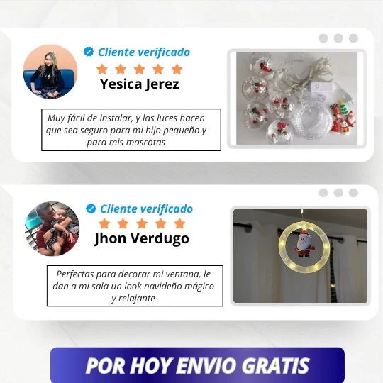 LUZ NAVIDAD AROS Y BOLAS