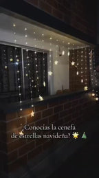 Luces estrellas colgantes