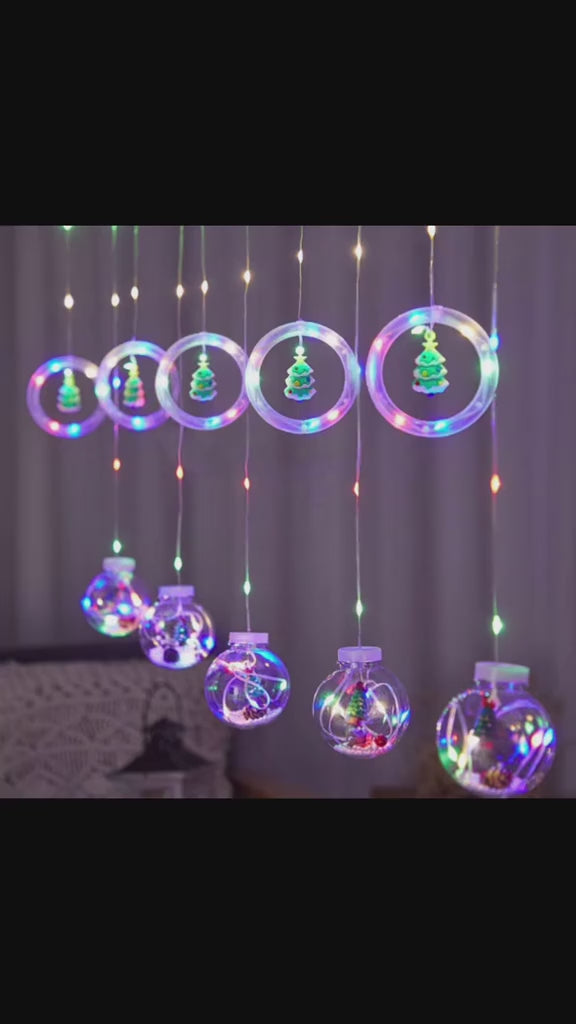 LUZ NAVIDAD AROS Y BOLAS